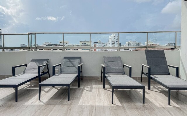 Goistay Elegant Refugio Caribeño 1br Gym Pool Naco
