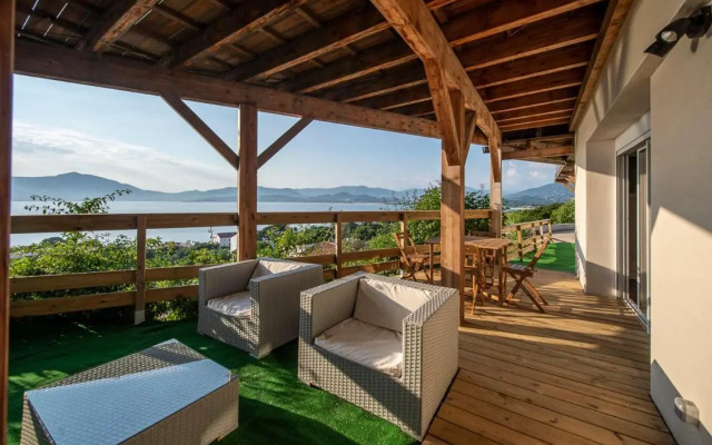 T2 vue sur le golfe d'Ajaccio