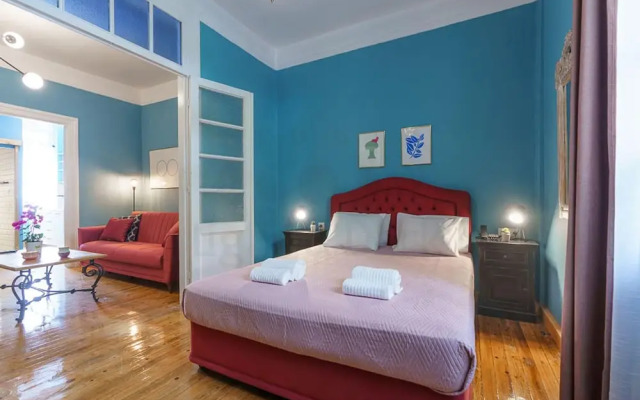 Luxury Art Deco 1-bed Apartment in Thessaloniki