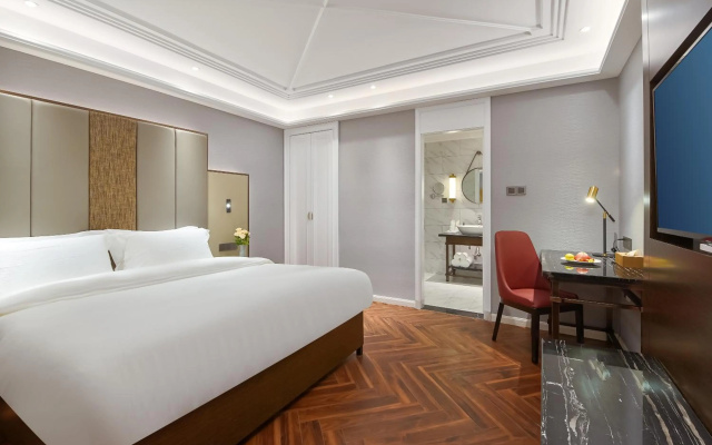 Jinjiang Metropolo Hotel(Nanjing South Railway Station Software Avenue Metro Station) – Guest Rooms – Nanjing