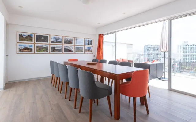 GLOBALSTAY. Unique 4BR Penthouse. Private Outdoor Jacuzzi, BBQ
