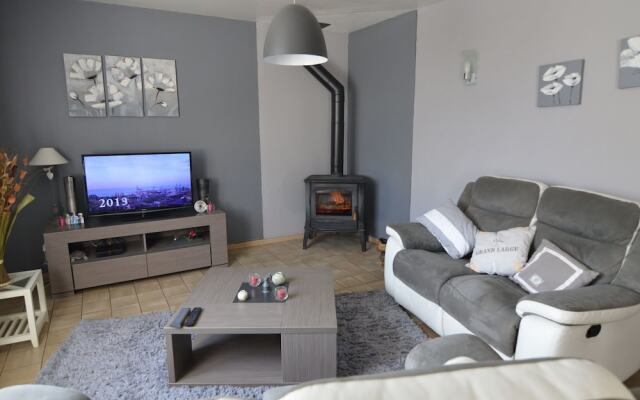 Charming Holiday Home In Denneville With Garden