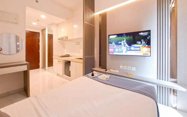 Modern Style Studio At Apartment Sky House Bsd