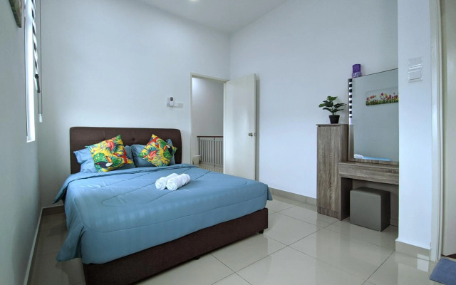 Desaru Comfy Home with Netflix Near Beach, Waterpark & BBQ