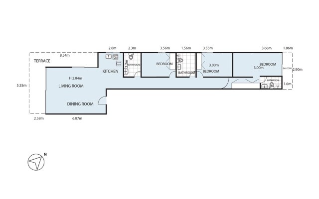 "sanders Evolution - Snug 3-bdr Apt w/ Shared Pool"