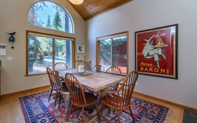 Tahoe Donner Snow Globe Home by RedAwning