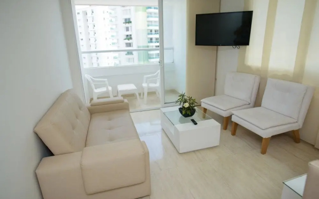 2tc10 Apartment in Front of The Sea With Air Conditioning And Wifi - Apartment in 卡塔赫纳 - Photo 3