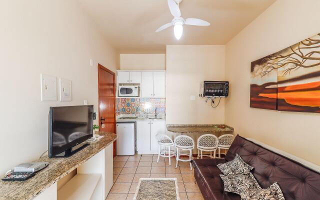 Apartamento com vista para o mar e wi-fi - BG01H