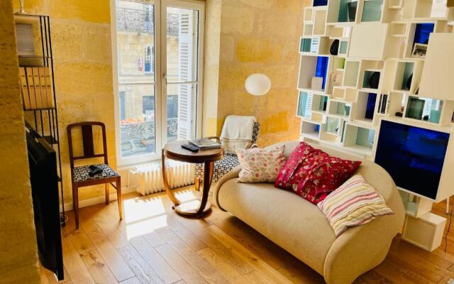 Nice furnished apartment with inner courtyard near the city center