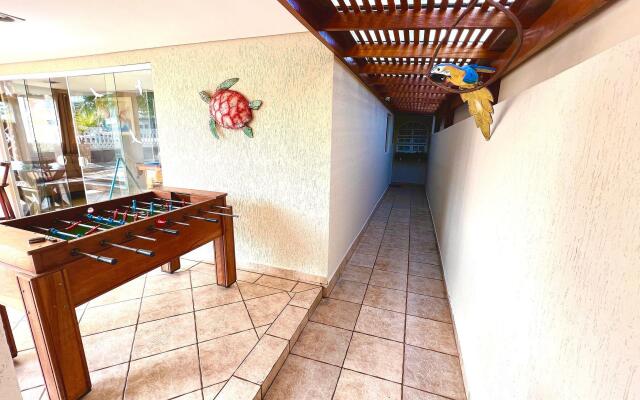 Praia/Piscina com hidro /Pebolim/Sinuca e Wi-Fi