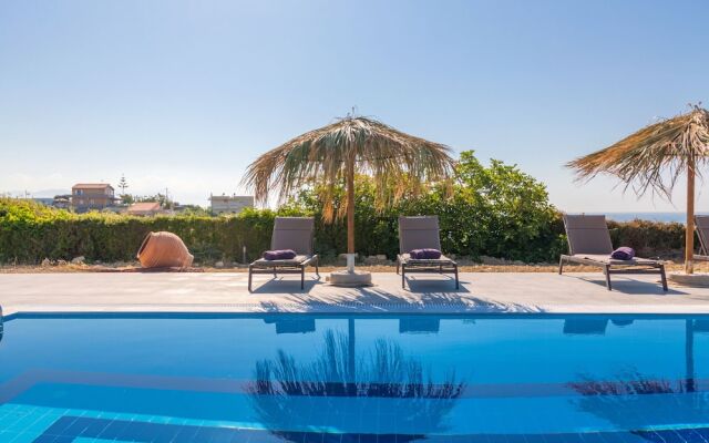Vineyard Pool Villa Sea View Crete