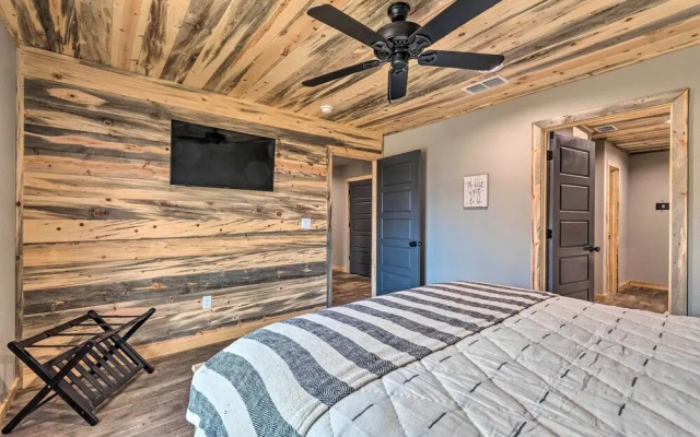 Upscale Riverfront Home w/ Beach & Fire Pit!