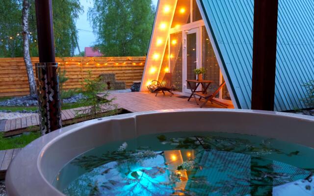 Glamping Aframe Happy