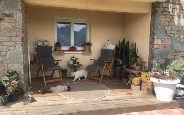 35m2 Hauts d'Albertville Terrasse avec Vue