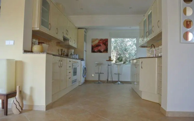 Strandnahes Palmenhaus