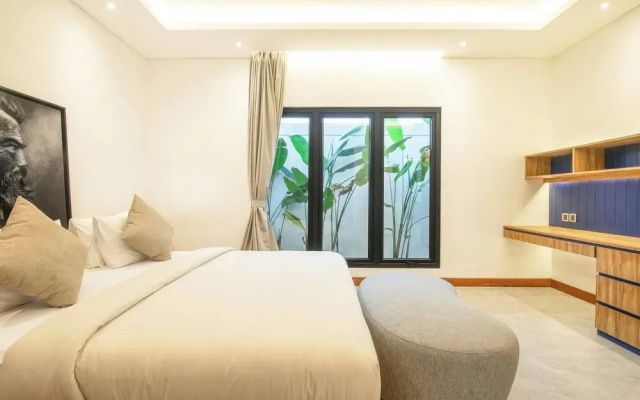 Chic 3BR Villa Modern Comfort in Central Seminya