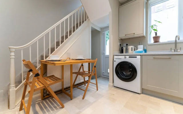 Host Stay Blue Hues on Over Street