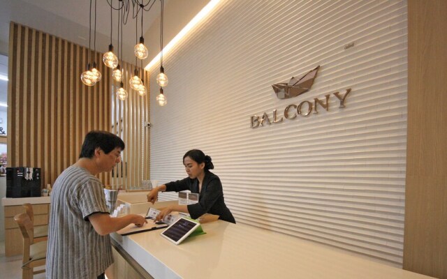 Balcony Courtyard Si Racha Hotel & Serviced Apartments