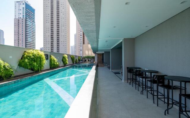 Apto moderno no Setor Bueno RCH2207