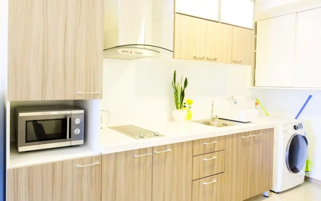 1BR Apartment with Big Sofa Bed at Casa Grande Residence