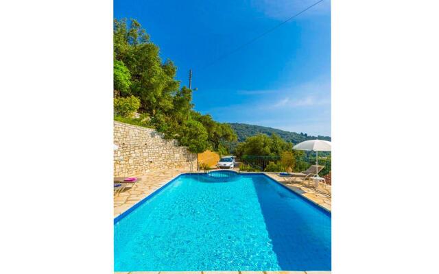 Villa Aris Large Private Pool Walk to Beach Sea Views A C Wifi - 2453