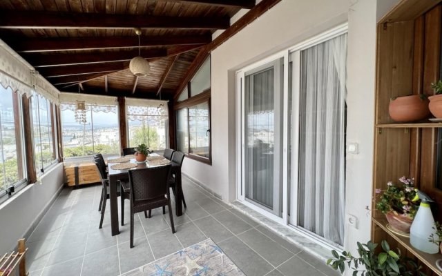 House Close to Beach With a Sea View in Bodrum