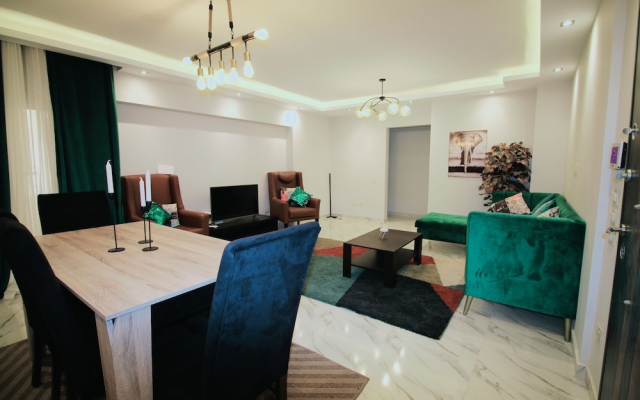Smart Luxury Apartment in new Building of Compound