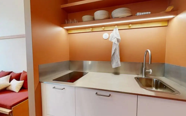 Altido Delightful 1bed Studio w Shared Co-working Space