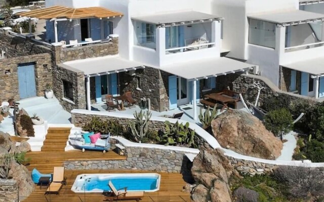 Villa Princess 5 4Bed with Small Tub Panormos Beach