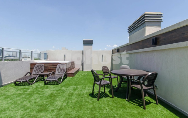 Relájate en este Hermoso y Acogedor Dpto 1D007