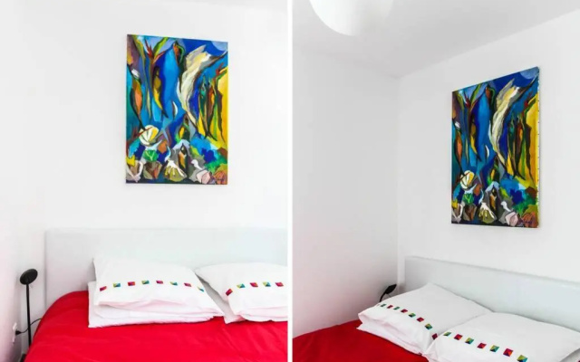 Appartement lumineux avec terrasse jardin et accès piscine