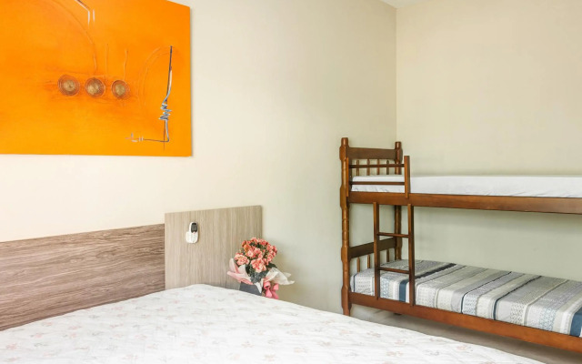 Apto1 COM AR COND WI-FI E TV SMART