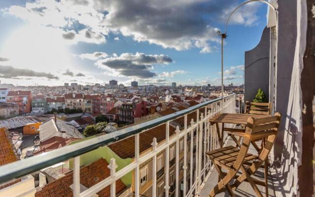 Charming flat with 2 bedrooms on Lisbon's 7th hill