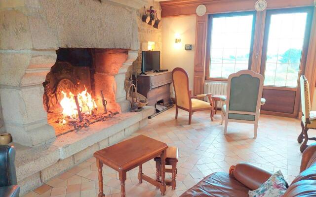 Breton granite stone house with fantastic sea views