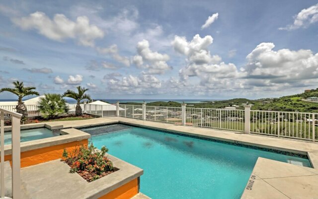 Breezy St. Croix Bungalow w/ Pool & Ocean Views!