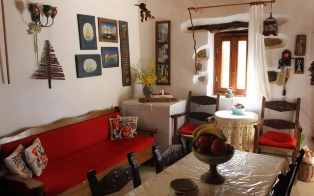 Olga's traditional stone house, Palaiochora