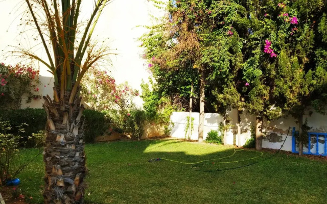 Partie de pittoresque maison en bord de mer