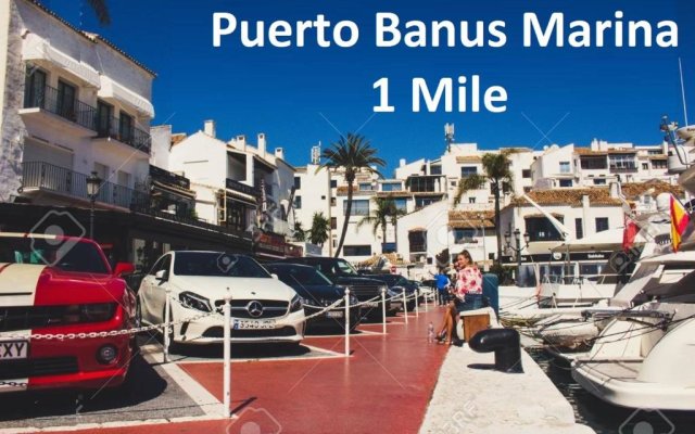 Puerto BBanus Beaches and Marina, Playground The Rich & Famous, is only 1km walk away