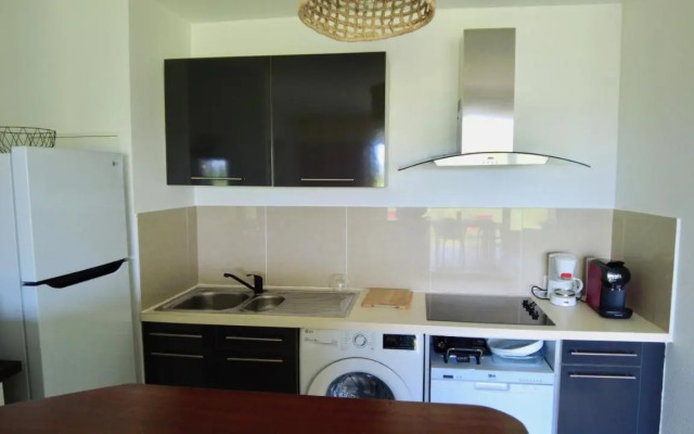 Le Baileys - Spacieux appartement en rez-de-jardin vue lagon