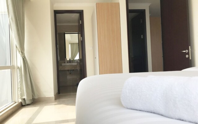 Luminous 2 Bedrooms at Menteng Park Apartment by Travelio