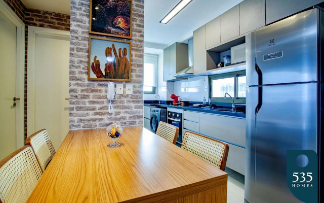 BARRA Vista Mar - Lindo apartamento com Wi-Fi 300Mbps