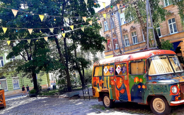 Style apartments in old Lviv