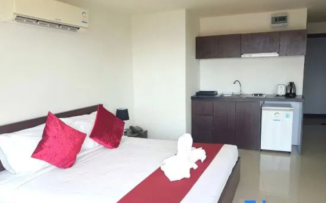 *Sea View Studio Near Patong Beach with Pool C257