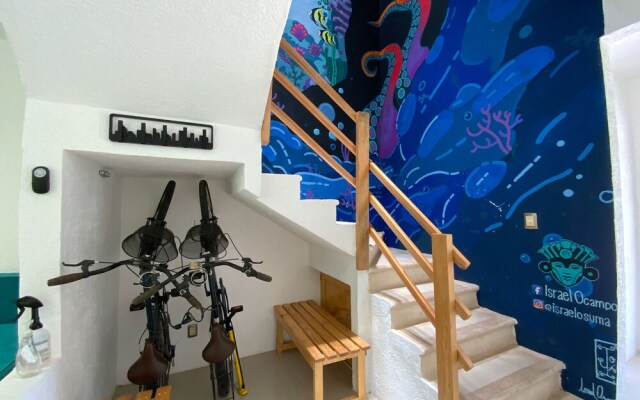 Villa Espacioyocte With Pool in Playa del Carmen for 16 People