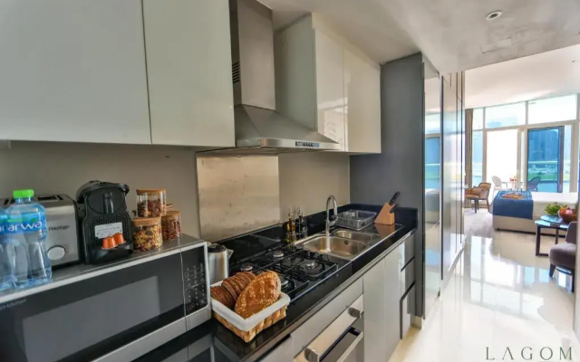 WINDS OF THE CANAL – DAMAC MAISON PRIVE By Lagom Vacation Home LLC - Hotel in ดูไบ - Photo 4