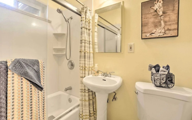 Hot Tub + Walk to Midtown! Reno Retreat