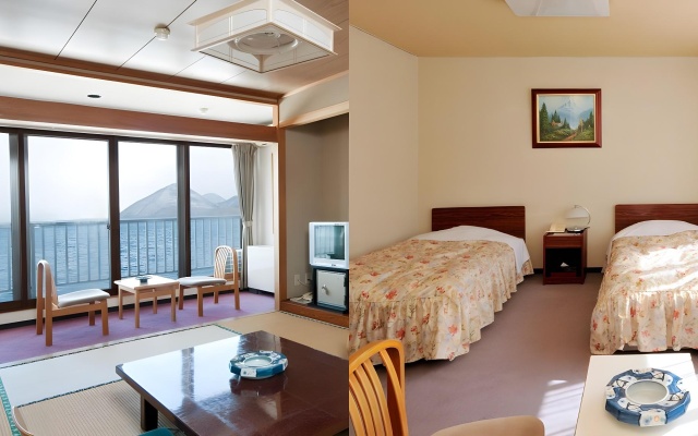 Toyako Onsen Hokkai Hotel – Guest Rooms – Toyako