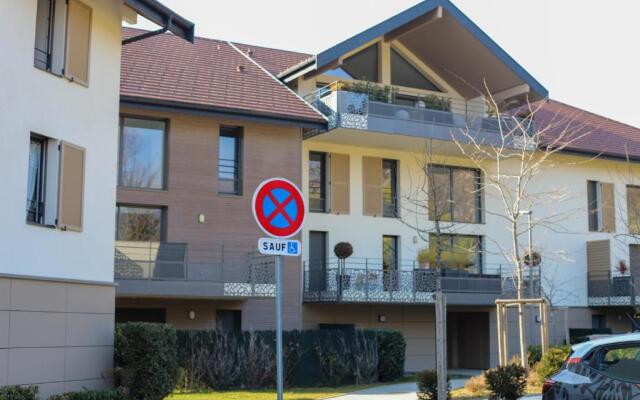 Les Choucas - appartement duplex lumineux avec parking