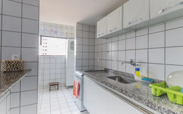 PIP201 Cozy flat in Boa Viagem 4 people.