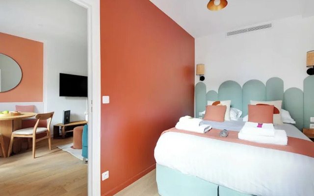 Peaceful Apartment - 1br/4p - Sacre Coeur